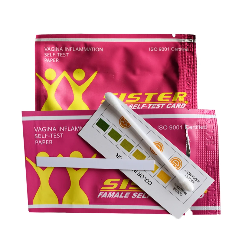 Female self-test card tampons (22)