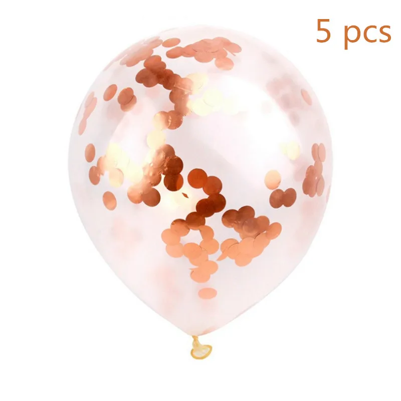 5pcs 12Confetti Balloon Bouquet for Baby Shower Birthday Wedding Party Decoration Supplies Birthday Party Decor for kids PAT66 (9)