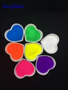 

Powdered Color BLue,Green,Red,Pink,Yellow,Orange and Purple NEON Pigment Nail Polish Making Soapmaking Candles Non-Cosmetic