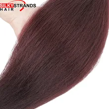 Предварительно растягивающиеся ЭЗ косички шелковистые пряди Перми Яки текстура зуд бесплатно синтетическое низкотемпературное волокно