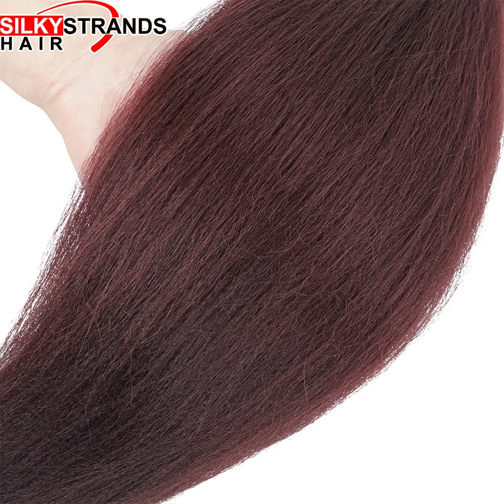Pre Stretched Ez Braids Silky Strands Perm Yaki Texture Itch Free