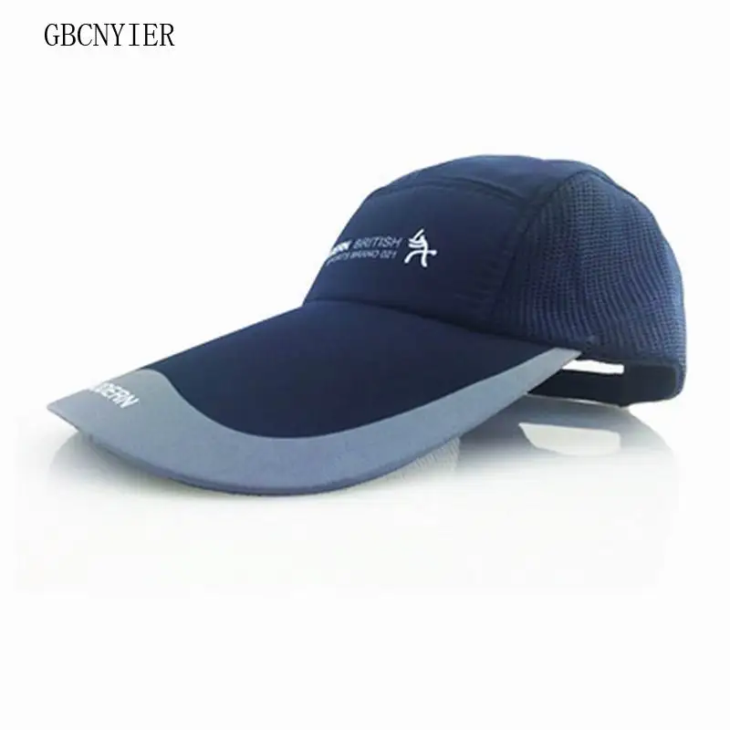 

GBCNYIER 11cm Big Brim Unisex Sun Hat Adjustable Cheap Cotton Quick Dry Baseball Cap Summer Sports Breathable Mesh Visor Cool