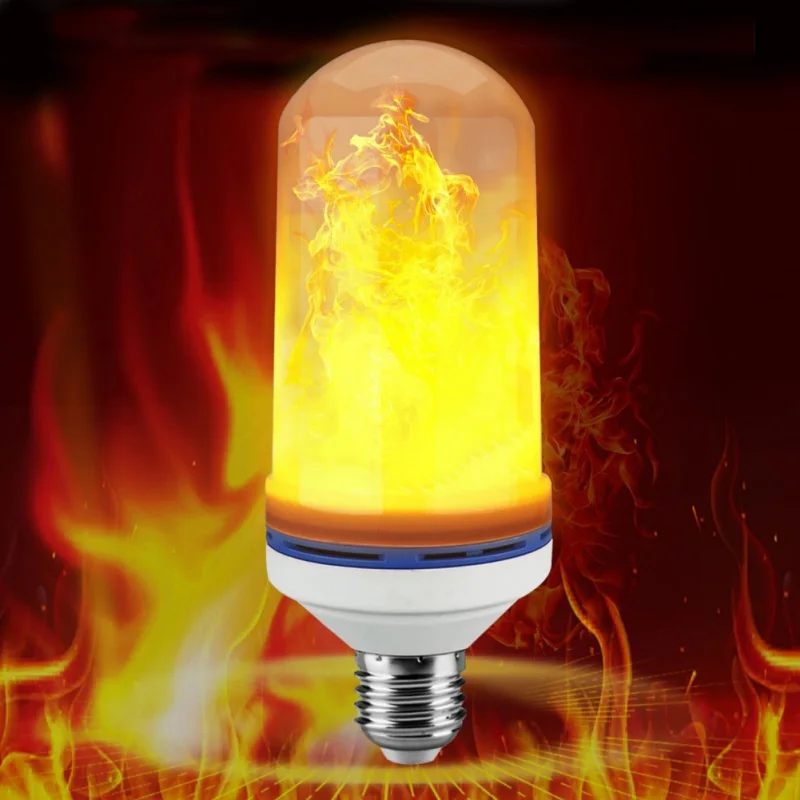 Lâmpadas Led e Tubos atmosfera festiva iluminação flamejante luz Tensão : Ac95-265v