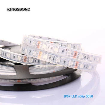 

IP67 Waterproof 5050 LED Strip,12V 60LED/M RGB ,Use Underwater for Swimming Pool,Fish Tank,Bathroom,Outdoors