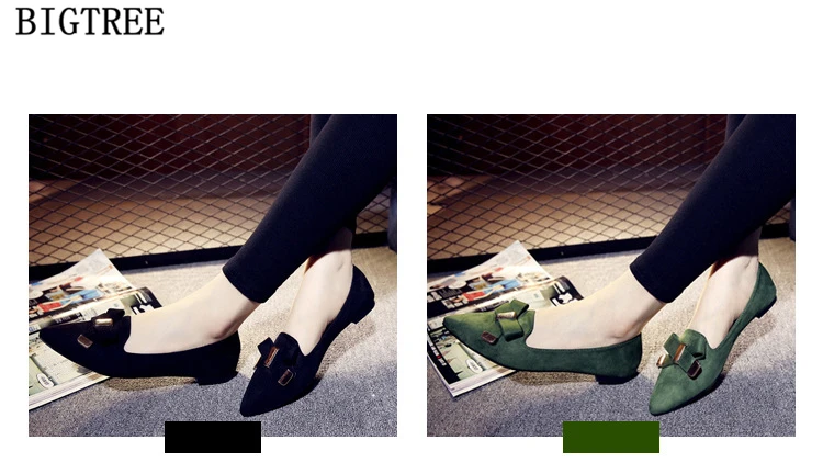 Обувь на плоской подошве с острым носком Большие размеры женская обувь, лоферы, женская обувь с толстой и плоской подошвой в Корейском стиле; туфли-лодочки с бантиком-бабочкой ботинки "Харадзюку" chaussures femme buty