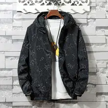 zozowang Snowflake point Bomber Jacket Men Hip Hop Slim Fit Flowers Pilot Bomber Jacket Coat Men Hooded Jacket Plus Size XS-4XL