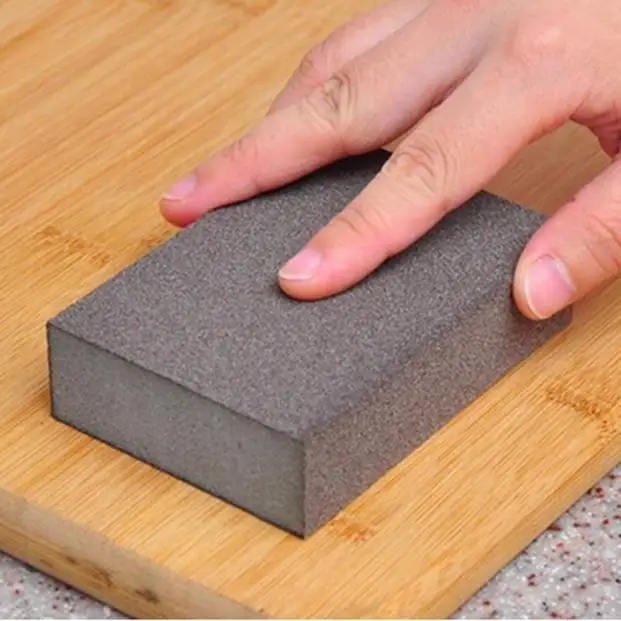 

Sponge Carborundum BrushEsponja Escova de Carborundum 1 pcs Kitchen Washing Cleaning Kitchen Cleaner Tool