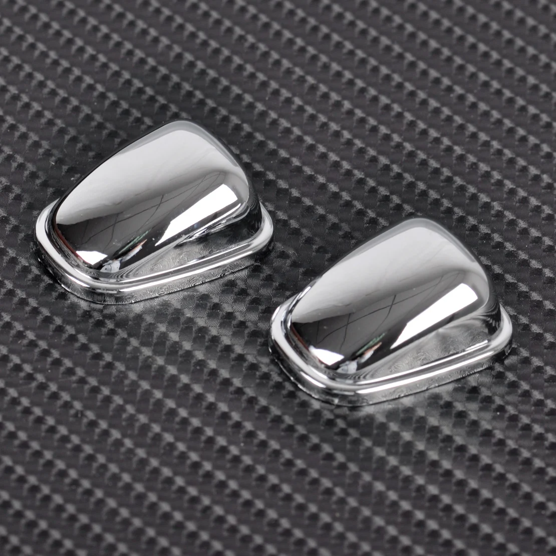 DWCX 2 шт./компл. автомобиля Высокое качество хром стеклоомывателя форсунки накладка Стикеры подходит для Ford Ecosport 2013
