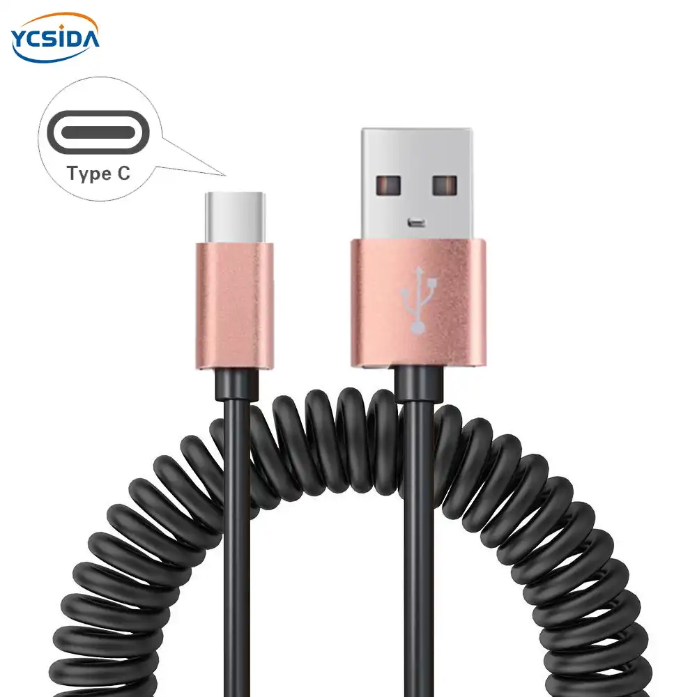 Puppy Dog Round Telescopic Aluminum Alloy Shell Charging Cable Three-in-One Data USB Cable Phone Charger