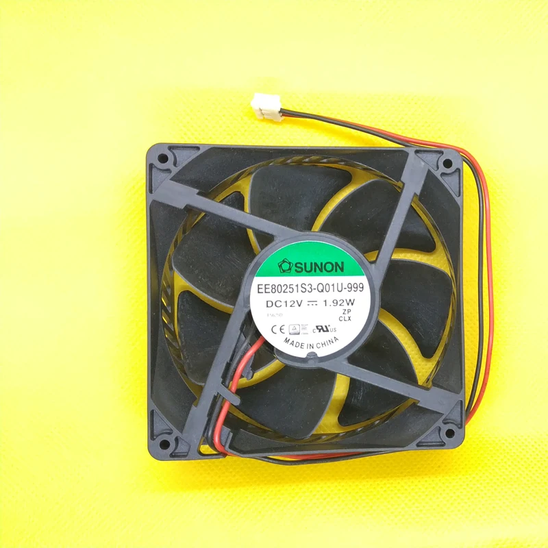 Оригинальный Для Охлаждения SUNON 8 см DC 12 V 1 92 W 8025 EE80251S3-Q01U-999 2 он-лайн гидравлический