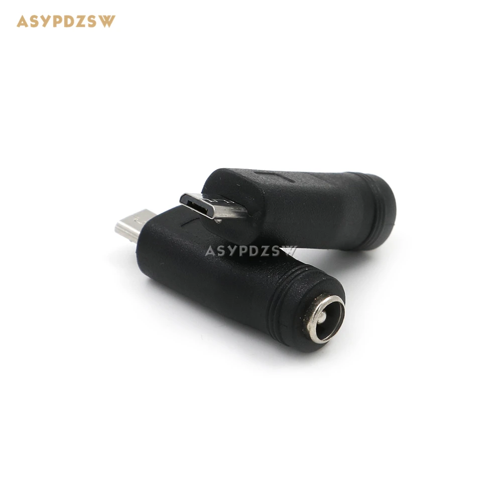 

10PCS DC 5.5*2.1mm to Micro USB Charge/Power adapter converter plug for raspberry player Linear power supply connector