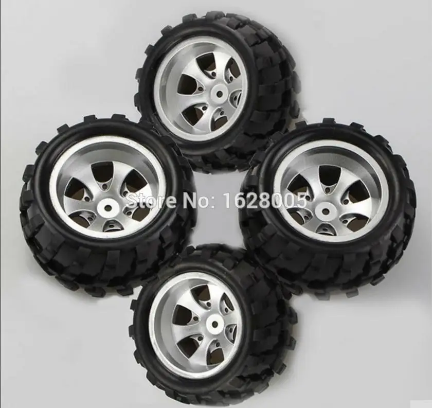 

Original Wltoys A979 1/18 RC Car llanta izquierda A979-01 2 unids y 2 unids Derecho de Neum TICO A979-02 parte para Wltoys RC pi