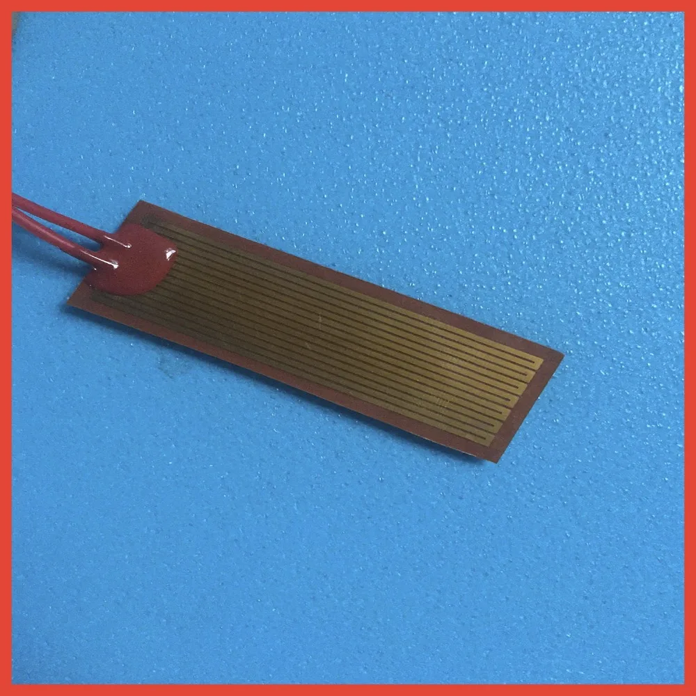 

20*65mm 12V 3W electrothermal film heating polyimide polyimide film heater flexible adhesive thermo foil heater Warming Customiz