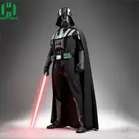 Darth Vader (Anakin Skywalker) darth Vader เครื่องแต่งกายชุดเด็กภาพยนตร์สำหรับงานปาร์ตี้ฮาโลวีนคอสเพลย์เครื่องแต่งกาย Aurora ดาบ