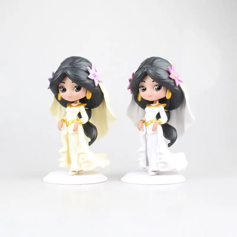 Anime Movie Qposket Aladdin and the Magic Lamp Princess Jasmine Dream Style Wedding Dress Girls Action Figure Toys Anime Movie Qposket Aladdin and the Magic Lamp Princess Jasmine Dream Style Wedding Dress Girls Action Figure Toys