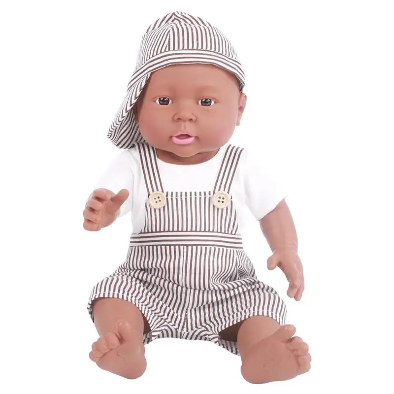 41/50 см виниловые Reborn Baby Doll для новорожденных Детские моделирования куклы Мягкие Детские Детский сад реалистичные Playmate модель игрушка с одеждой