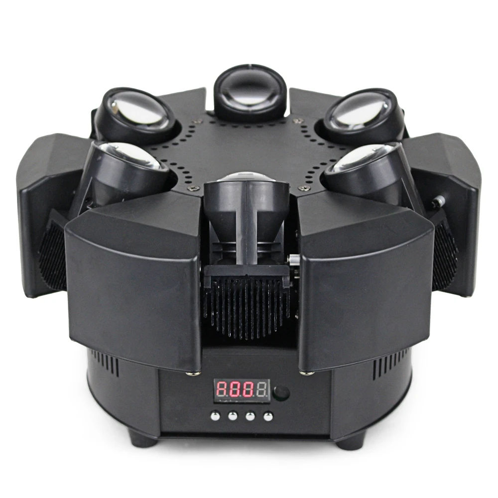  2019 New Arrival LED 6 Head Smart Beam Moving RGBW 17/38CH DMX Stage Lights Dj Led Moving Head Beam - 32959343656