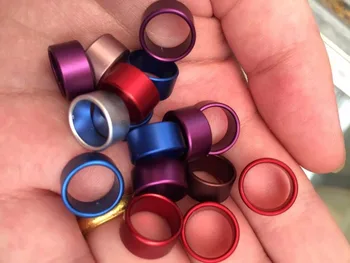 

Free shiping 200pcs colorful cheap mental rings for racing pigeon