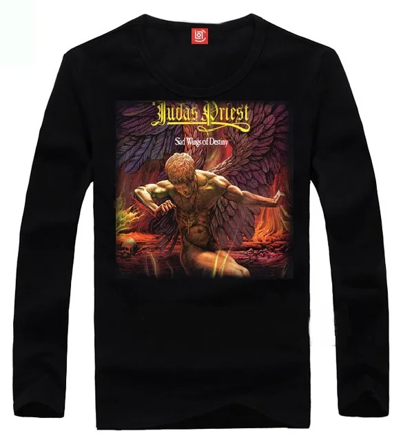 10 дизайнов Judas Priest Rock брендовая хлопковая рубашка 3D hell Angel mma rocker fitness Hardrock heavy Metal