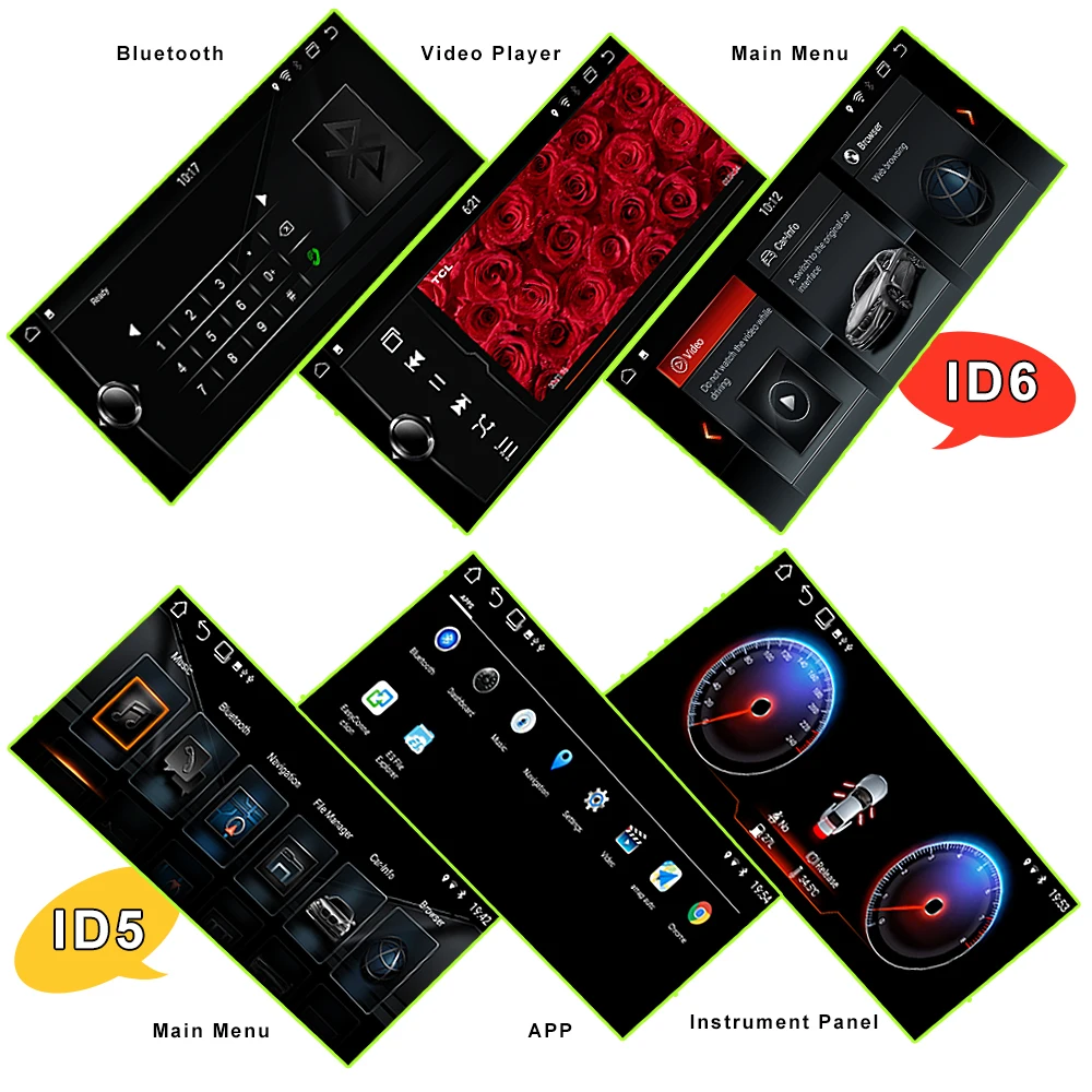 Viechle Android 9. 0 8 1 &quotIPS экран Автомобильная GPS навигация BT WIFI стерео Мультимедийный