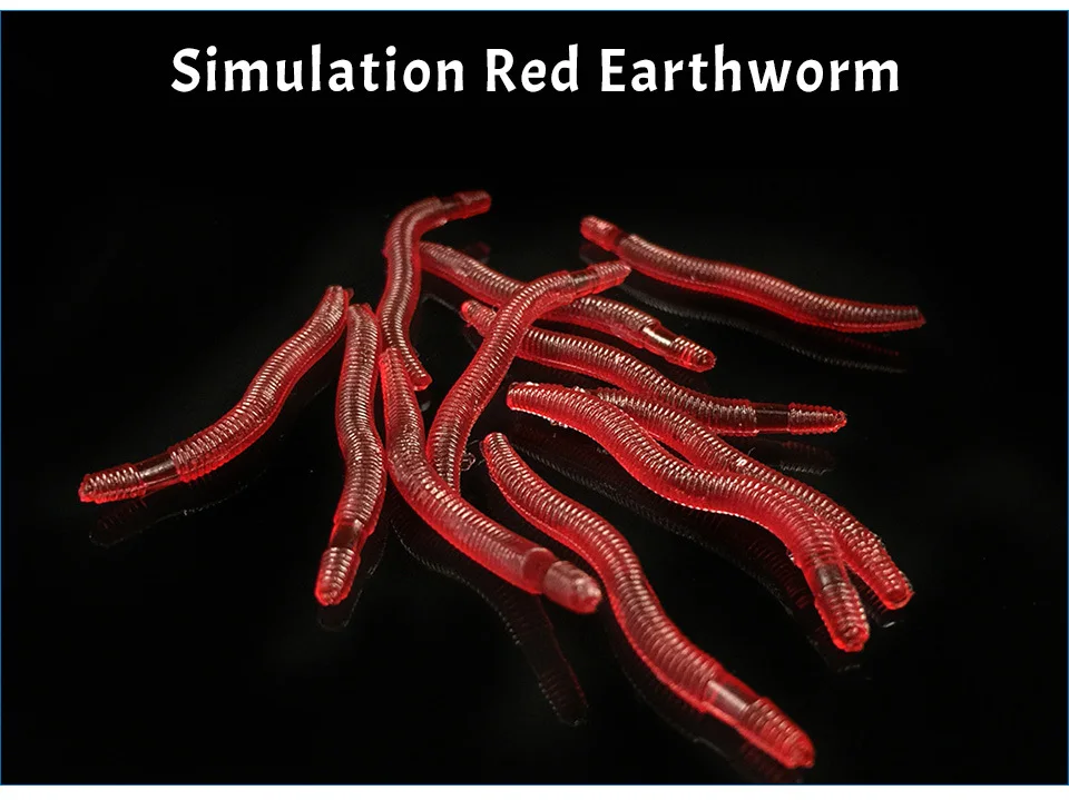 GLUREE-50Pcs-Lot-3.5cm-Red-Worms-EarthWorm-Soft-Fishing-Lures-Worm-Bait-Soft-Artificial-Baits-Lifelike-Carp-Fishing-Tackle_02