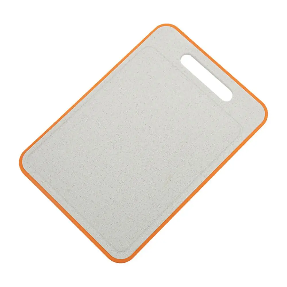 Простая и Универсальная кухонная стойка для хранения инструментов кухонный держатель разделочной доски разделочная доска с пластиковой гравировкой для резки сыра Q4 - Цвет: Orange Small