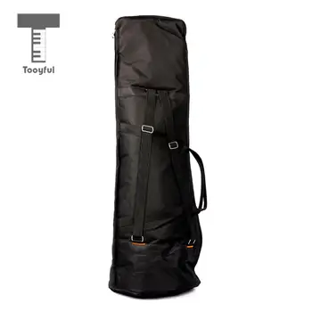 

Tooyful Durable Oxford Fabric Tenor Trombone Gig Bag Carry Bag Shoulder Bag Musical Instrument Case Accessory 910mm