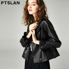 2017 genuine Leather Jacket Women Winter And Autumn New Fashion Outerwear jacket New 2017 Coat HOT