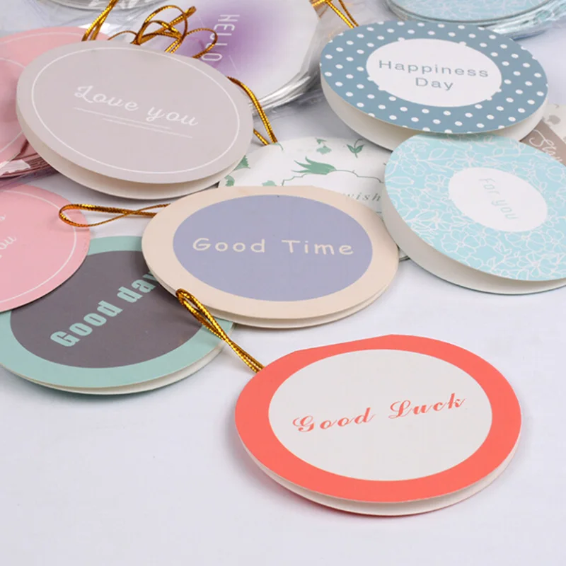 

160Pcs DIY Cute Sealing Label Stickers Invitation Greeting Card Postcards Decorative Sticker Gift Blessing Cards 6.4*7.2cm