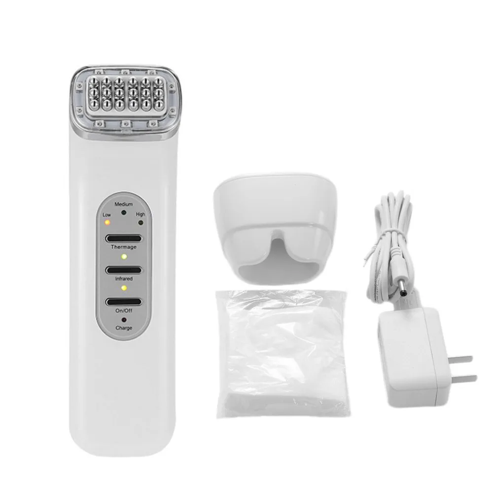 

new Rechargeable RF Wrinkle Removal Anti-aging Face Lift Massager Radio Frequency Skin Tightening Tool new