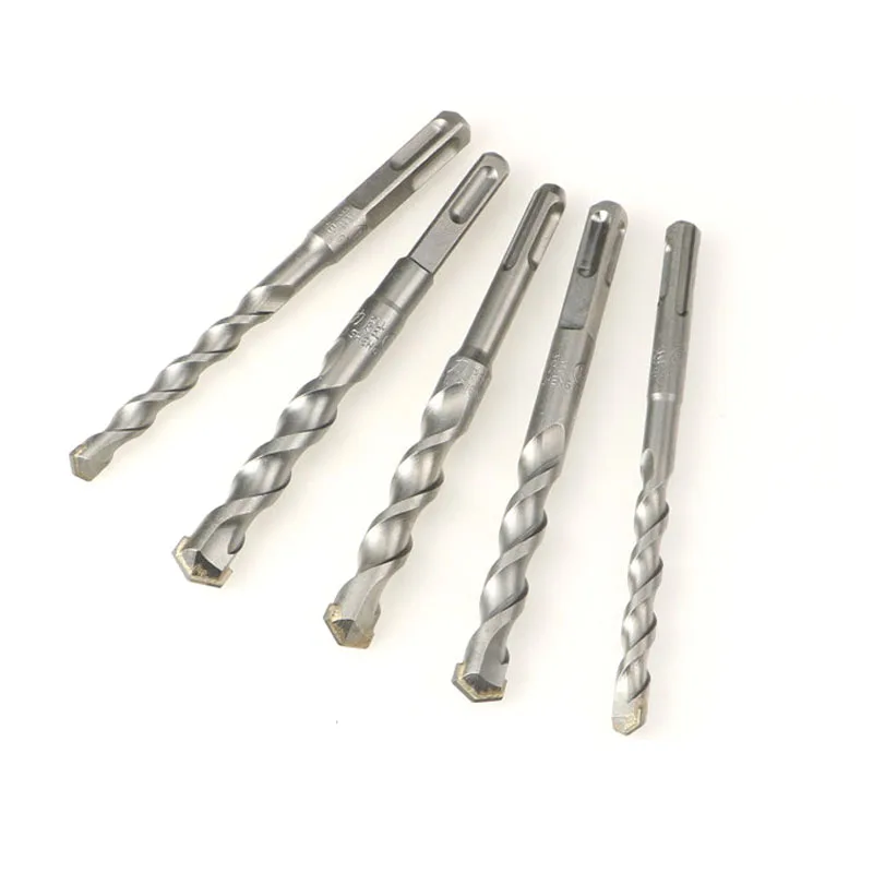 1pc 6 8 10 12mm Hole Saw Drilling Square Handle 150mm Electric Punch Hammer Drill Bits For Wall Concrete Brick Masonry Bit