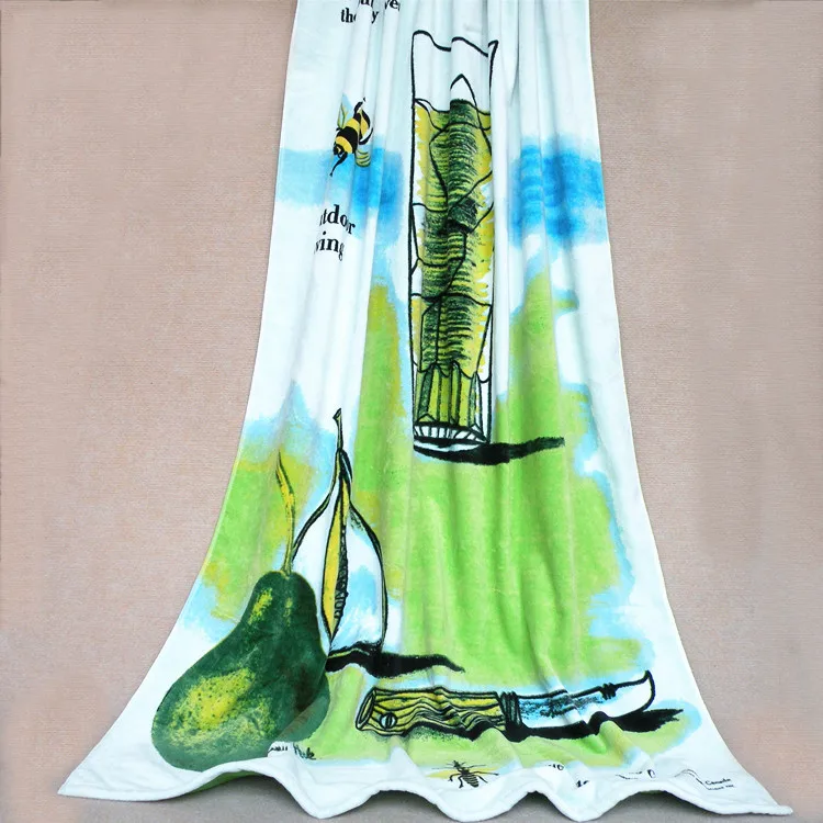 JZGH 105*180cm Thick Luxury Extra Large Beach Towels for Adults,Print