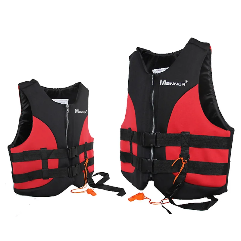 Men's Fishing Vest Adult Water Sport Safety Life Vest Foam Flotation