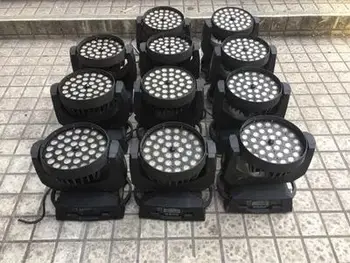 

Large led color zoom 36x18w 6 in 1 zoom moving head light RGBW UV DMX party disco dj stage lighting