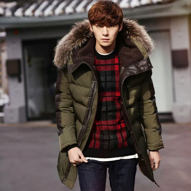abrigos hombre joven