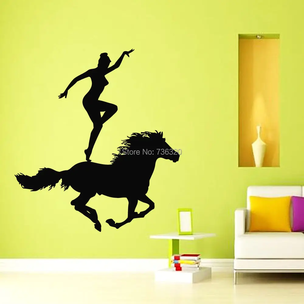 Horse Wall Decals Vinyl Animal Decal Sticker Art Mural Decor Animal