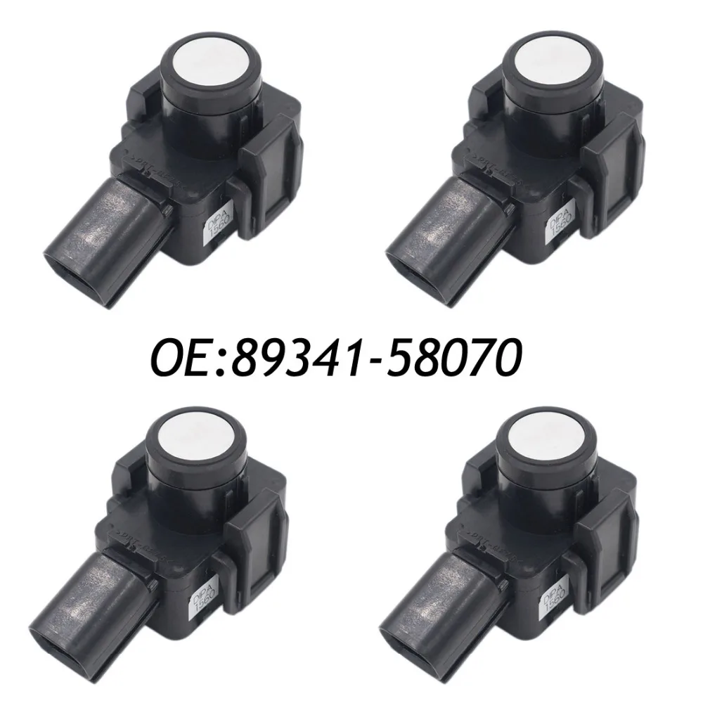 

New SET(4) Parking Sensor Distance Control Sensor Car Detector 89341-58070 For Toyota 188400-3330