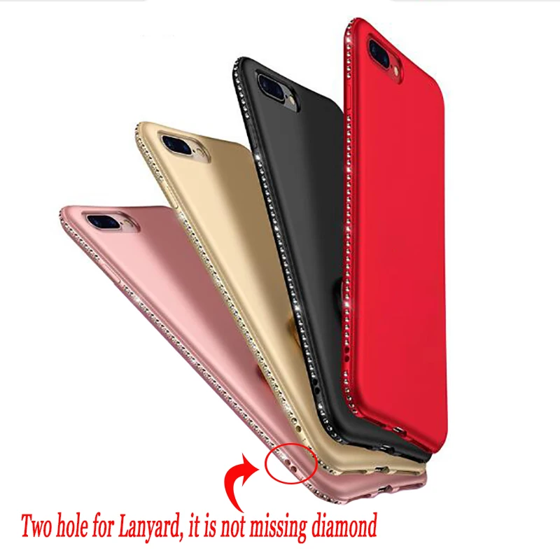 Роскошный Алмазный чехол для Samsung S9 S8 Plus S7 Note 8 блестящий iPhone 6 7 iphone X мягкий из ТПУ