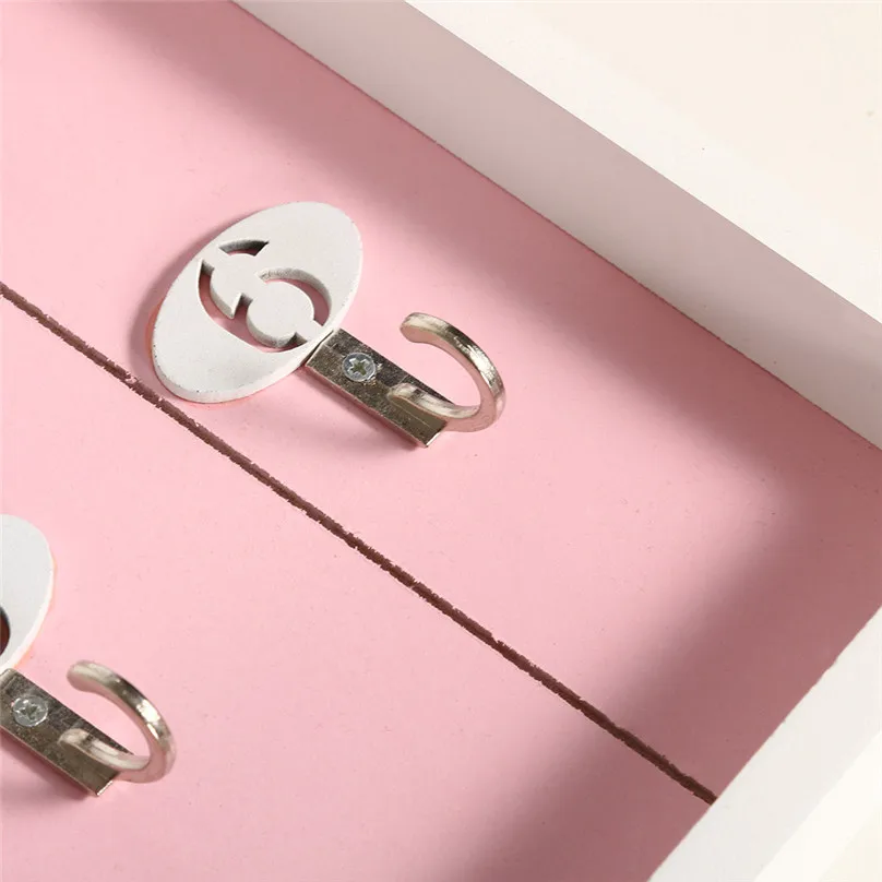 Creative Multi-purpose Key Hook Wall-mounted Storage Hook Key Shelves Storage Decorative Hooks For home 2019 NEW #3A04 (4)