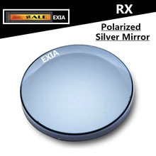 Silver Mirror CR-39 1.499 Index UV400 Anti-Glare Optical Lenses 1 Pair EXIA OPTICAL KD-29 Series