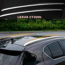 Багажник на крышу Чемодан стойки для LEXUS CT200H 2011 2012 2013 высокое качество алюминиевые автомобильные аксессуары