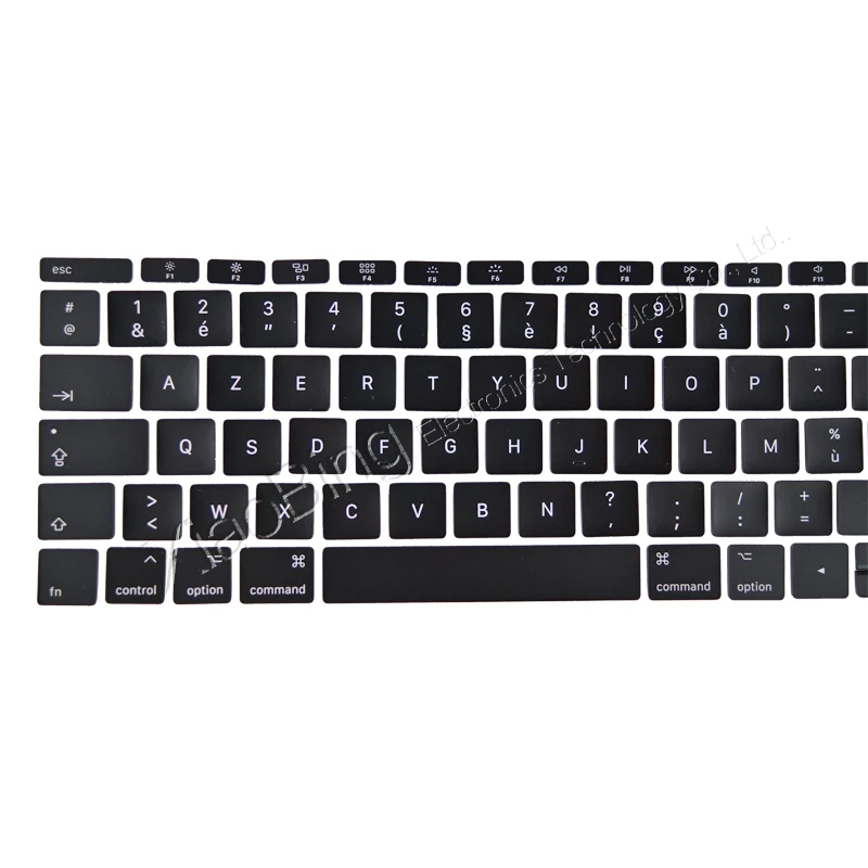 Новинка для Macbook Pro Retina 13 &quot15&quot A1706 A1707 A1708 FR French AZERTY Keyboard Keycaps 2016 2017|Клавиатуры
