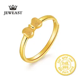 XXX 24 K золотое кольцо чистый реальный изысканный узор Fine Jewelry изменять дизайн моды Новинка; для женщин Лидер продаж 999 Мода вечерние Для