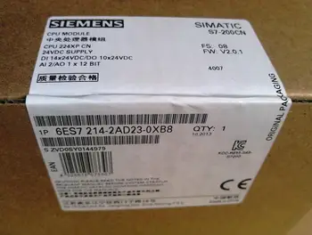 

New Original 6ES7 214-2AD23-0XB8 SIMATIC S7-200 PLC, CPU224XP COMPACT UNIT, DC PS, 14DI DC/10DO DC/2AI/1AO