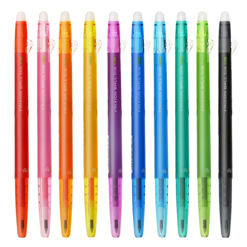 

Japan Pilot FRIXION Pen slim Erasable Gel Pen Ball Point 0.38 mm Japan LFBS-18UF 20 Color Available