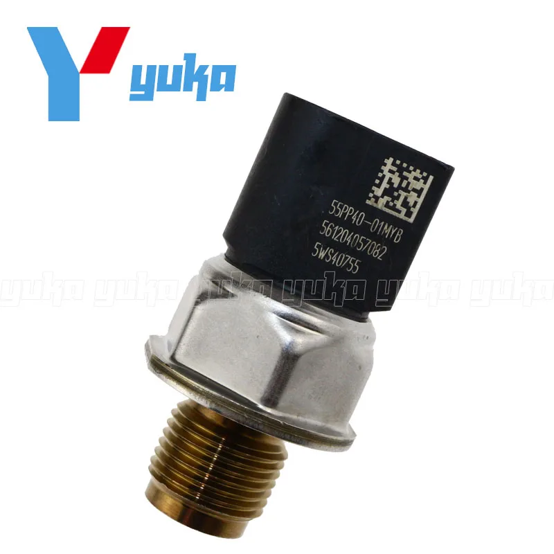 Original Diesel Fuel Rail High Pressure Sensor Common Injection