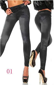 

New Style Fashion Hot Sexy Women Jean Skinny Jeggings Stretchy Slim Fit Leggings Skinny Pants Trousers