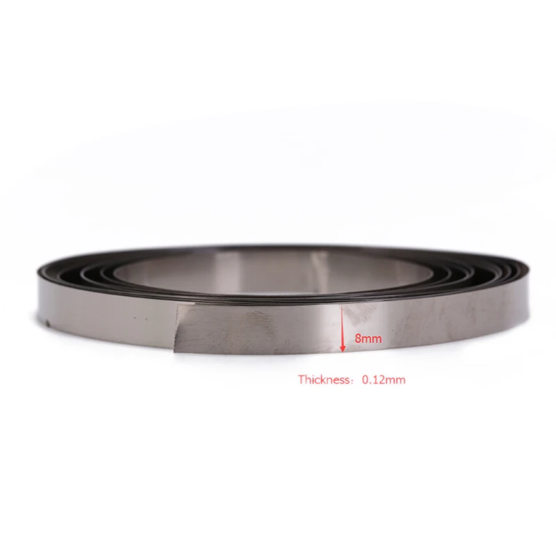 2M 8mm x 0.1/0.12/0.15 Nickel Plated Strip Tape For Li 18650 Battery Spot Welding Compatible For Spot Welder Machine hot sale