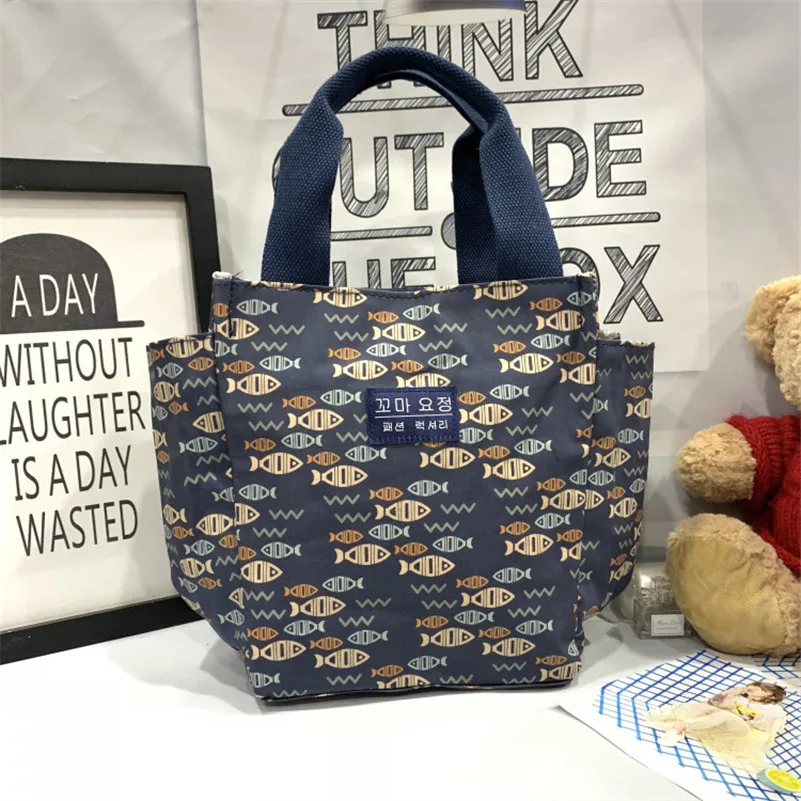 

Portable Mummy Bag New Lunch Bag For Picnic Fashion Waterproof Bag For Lunch Box Large Capacity Practical Women Handbag