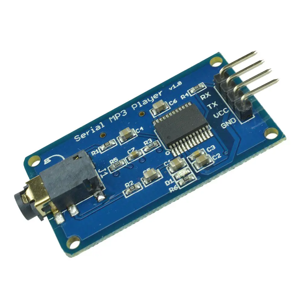 YX5300 UART управление серийный MP3 музыкальный плеер модуль для Arduino/AVR/ARM/PIC